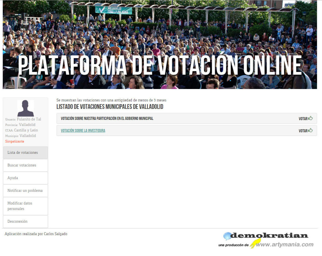02 Valladolid Toma Palabra - votación online