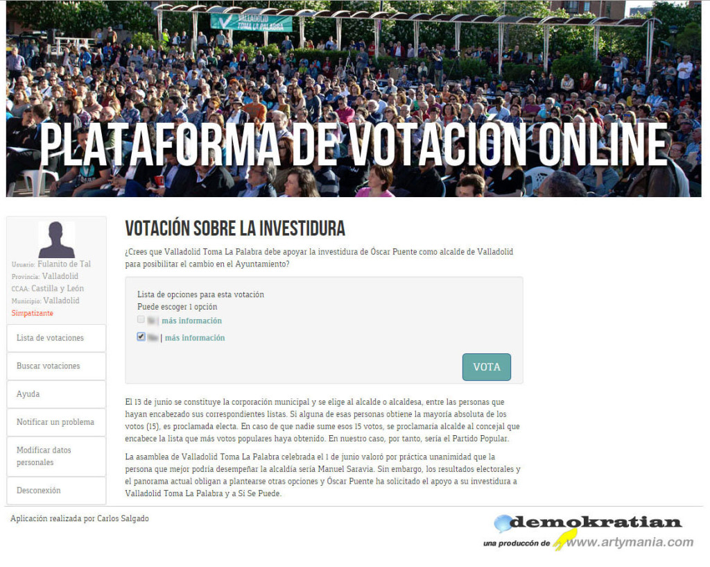 04 Valladolid Toma Palabra - votación online