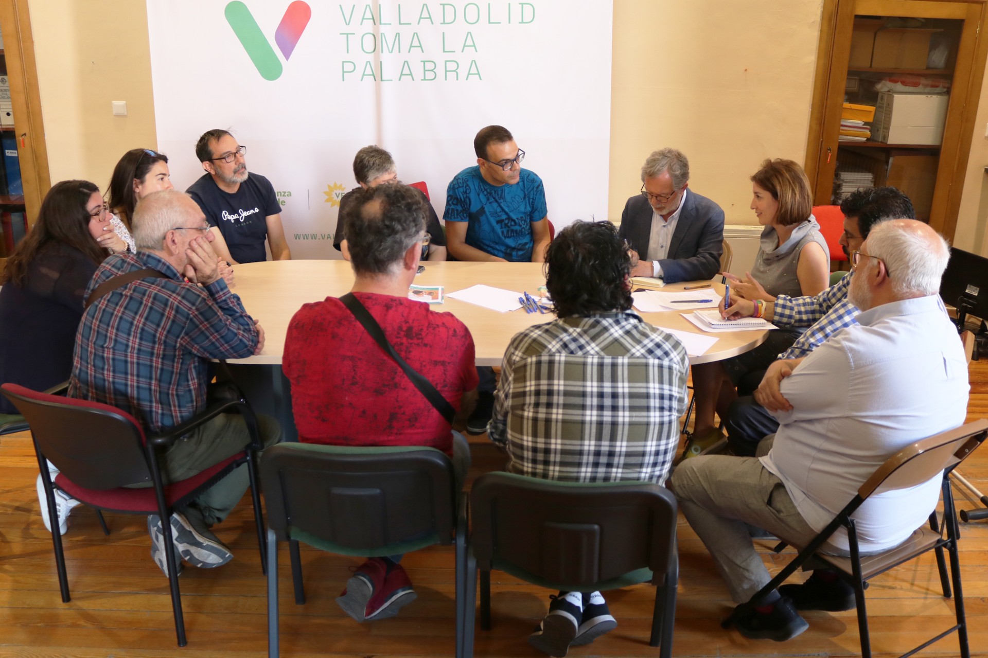 Reunión de VTLP con representantes del Comité de Empresa del Ayuntamiento de Valladolid