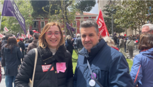 VTLP reclama más derechos para los trabajadores en la manifestación del 1 de Mayo