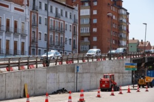 Arco de Ladrillo obras viaducto 5