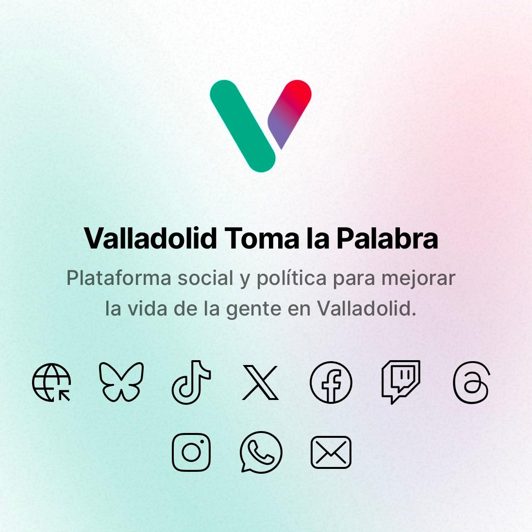 Valladolid Toma la Palabra en redes sociales