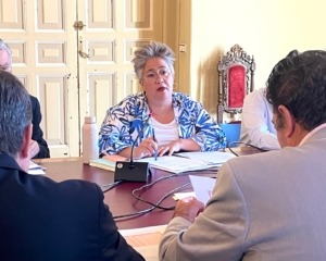 Cristina Colino reclama al Ayuntamiento mayor control y vigilancia en el cuidado del patrimonio tras los daños ocasionados por la Vuelta Ciclista