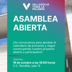 VTLP avanza hacia sus primarias abiertas y sigue construyendo la alternativa para Valladolid
